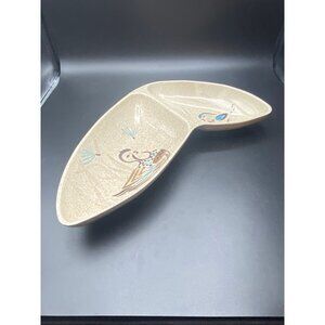 Red Wing Bobwhite Divided Dish